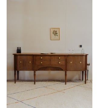 Grande enfilade en acajou Margaret N°461- Produit chiné - Debongout - Bois foncé
