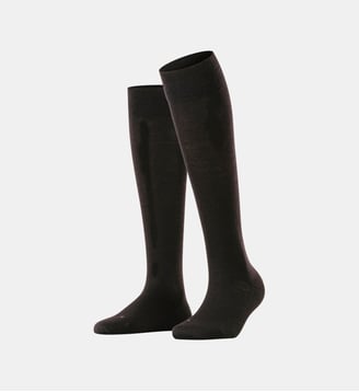 Mi-Bas Sensitive Berlin Laine Vierge - Falke - Noir