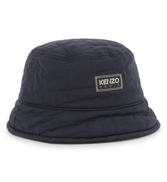 Bob en polyester avec matelassage - Kenzo Kids - Bleu mistral