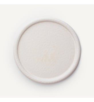 Lot 4 assiettes plates, grès émaillé mat AM.PM