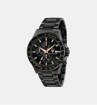 Montre Sfida Noir R8873640011 - Maserati - Argenté