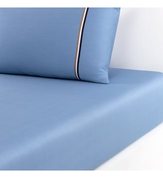 Drap housse en satin de coton Boss Home