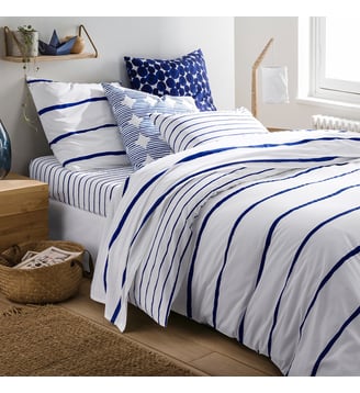 Housse de couette pur coton La Redoute Interieurs