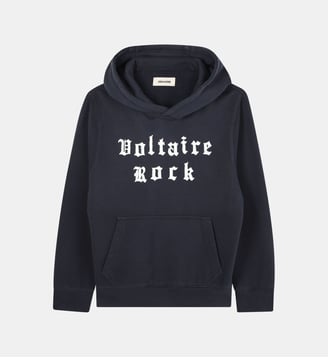 Sweat en molleton à capuche Zadig&Voltaire Kids