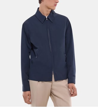 Blouson en tissu technique déperlant - Fursac - Marine