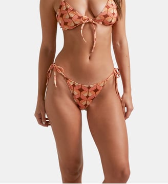 Bas de bikini classique à nœud Sundance - Robin Collection - Multicolore