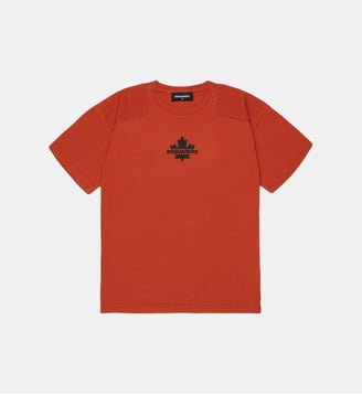 T-shirt avec logo - Dsquared2 - Orange brûlé