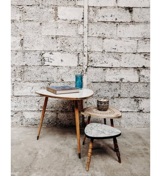 Table basse en bois Liv N°263- Produit chiné - Debongout - Bois
