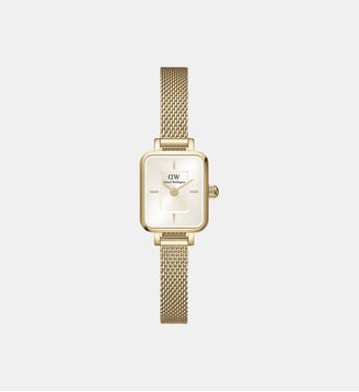 Montre Quadro mini Champagne DW00100656 - Daniel Wellington - Doré