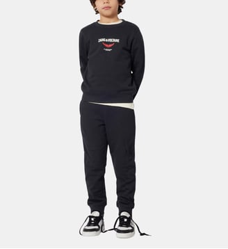 Sweat à molleton - Zadig&Voltaire Kids - Charbon