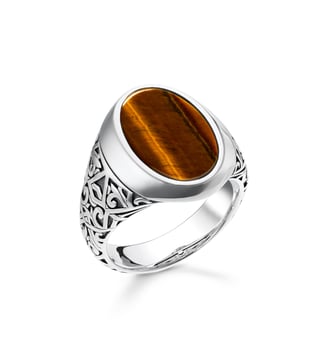 Bague oeil-de-tigre Thomas Sabo
