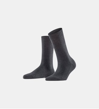 Chaussettes Family Coton - Falke - Anthracite