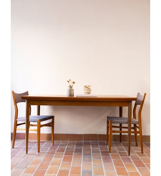 Table à manger scandinave Karla N°1251- Produit chiné - Debongout - Bois clair