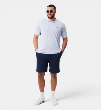 Short relaxed fit molleton - Lacoste - Bleu marine