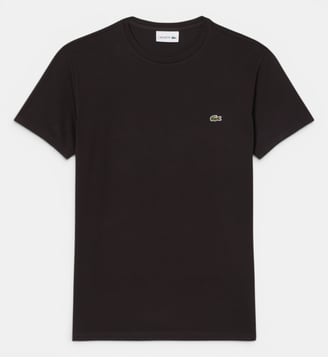 TEE-SHIRTS COL ROND HOMME ADULTE MAILLE:Generic - Lacoste - Marron buffle