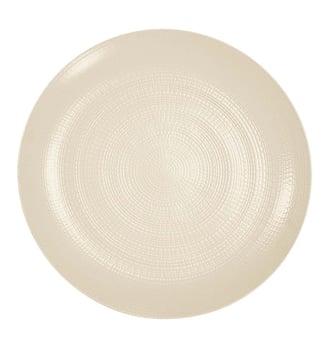 Assiette De Présentation 31,5 Cm - Modulo Nature - Degrenne - Kaolin