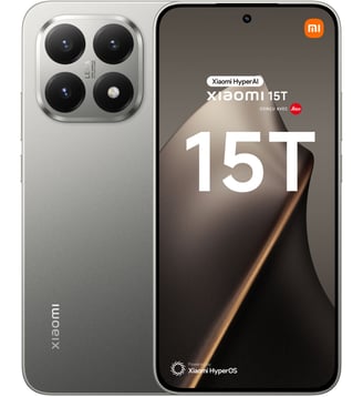 Smartphone 15T conçu avec Leica 5G 256Go Gris Xiaomi