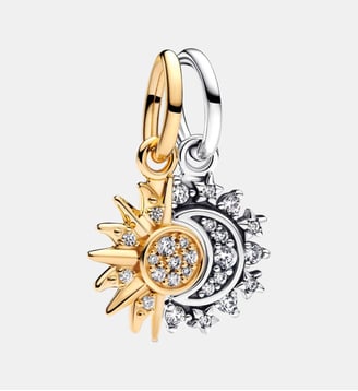 Charm Pendant Soleil & Lune Séparable Pandora
