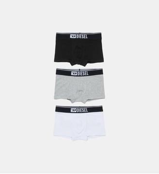 Boxer avec logo et ceinture élastique - Diesel Kids - Denim noir