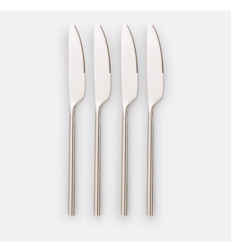 Lot de 4 couteaux inox - La Redoute Interieurs - Inox