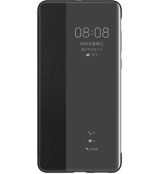 Etui Huawei P40 View Flip cover noir - Huawei - Noir