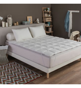 Surmatelas Palace Anti-Acariens - Dodo - Blanc