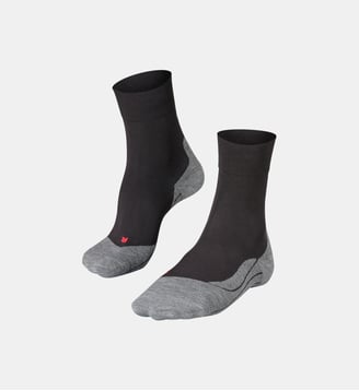 Chaussettes RU4 Endurance Coton - Falke - Noir mix