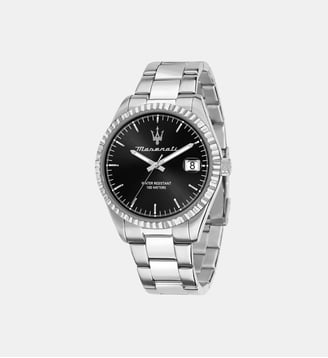Montre Competizione Noir R8853100028 - Maserati - Argenté