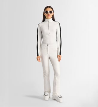 Sous pull negam col montant - Fusalp - Neige et noir