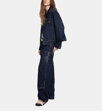 Blouson Bases Denim - Zadig&Voltaire - Bleu brut