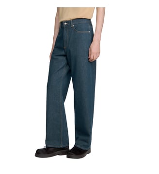 Jean baggy effet délavé - Sandro - Brut denim