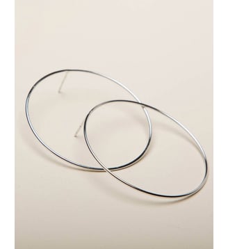 Boucles d'oreilles Eleonore GM FA - Flowers for Zoe - Argent