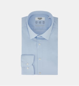 Chemise slim Argos - Digel - Bleu glace