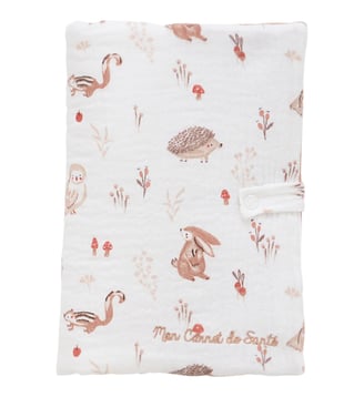 Protège-carnet de santé - BB & Co - Blanc