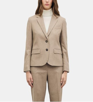 Veste en flanelle - JYLI - Gerard Darel - Sable