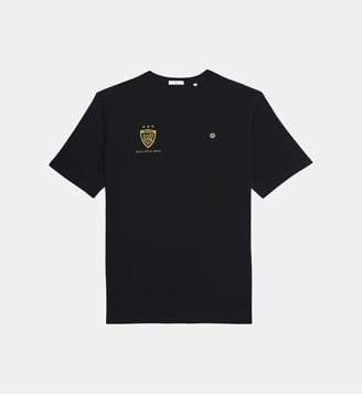 T-shirt manches courtes Rugby Club Toulonnais - Serge Blanco - Noir