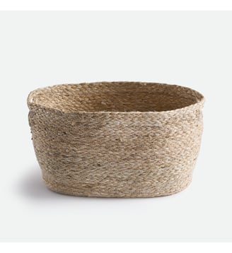 Panier de rangement pour papier toilette, en jute - La Redoute Interieurs - Naturel