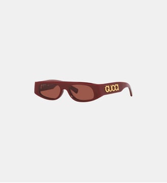 Lunettes de soleil Rectangulaire GG1771S - Gucci - Lie de vin