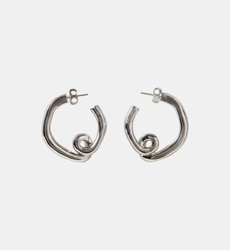 Boucles d'oreilles gravure Claudie - Claudie Pierlot - Silver