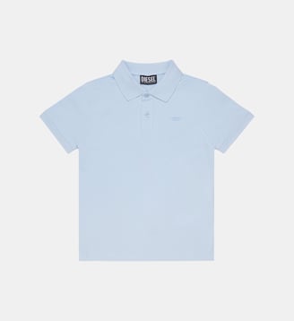 Polo avec logo - Diesel Kids - Bluette légère