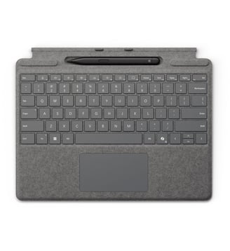 Clavier Surface Pro Keyboard + Stylet Platine Microsoft