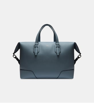 Sac week-end Charlie  - Lancel - Bleu