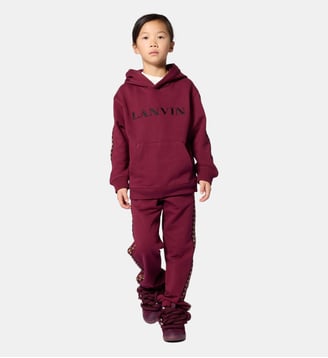 Pantalon de jogging - Lanvin Kids - Pourpre