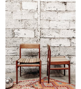Paire de chaises scandinave Alma N°56- Produit chiné - Debongout - Bois