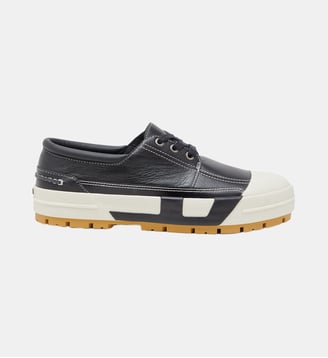 S-D-Verse - Mocassin hybride en cuir - Diesel - Noir