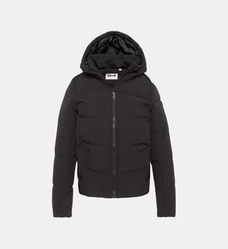 Doudoune à capuche - Schott - Noir