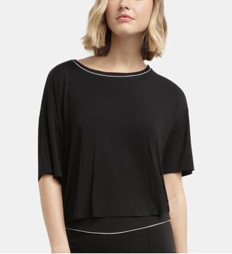 T-Shirt Court Col Rond Dim Move - Dim - Noir