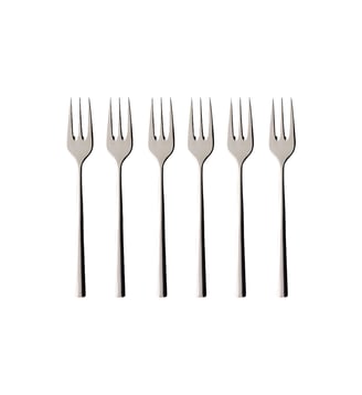 Fourchette à gâteaux 6 pièces - Villeroy & Boch - Argent