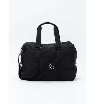 Sac boston b en nylon - Agnès b. - Noir