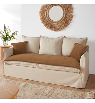 Matelas d'assise velours La Redoute Interieurs